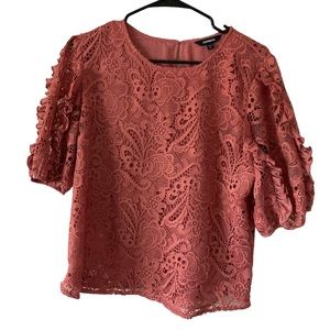 Express Floral Shirt